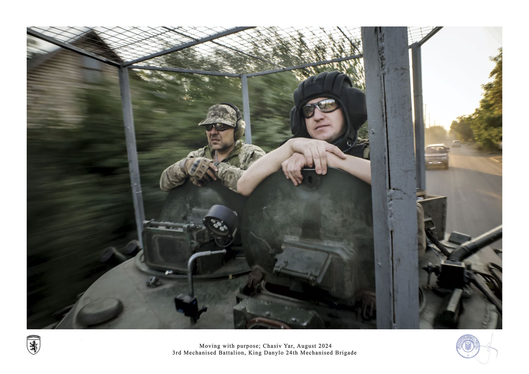 Moving with purpose; Chasiv Yar, August 2024 by oleg petrasiuk