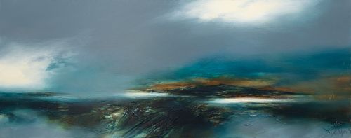 grey skies, dark island by kirstie cohen