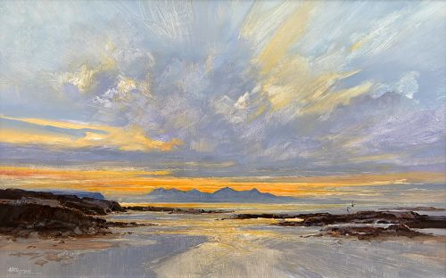 camusdaroch beach by alan b hayman
