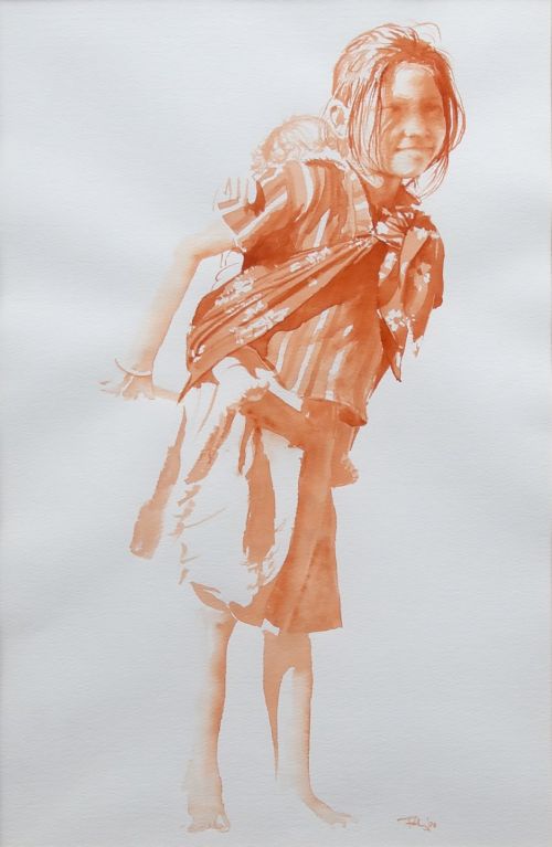 Girl from Ghachok, Nepal | Rob Fairley