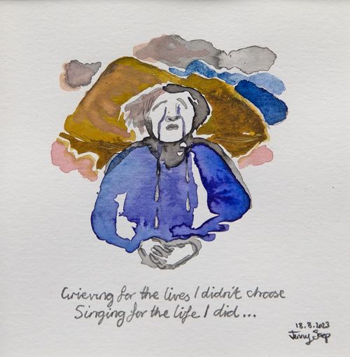 #walkingthoughts - grieving by jenny soep