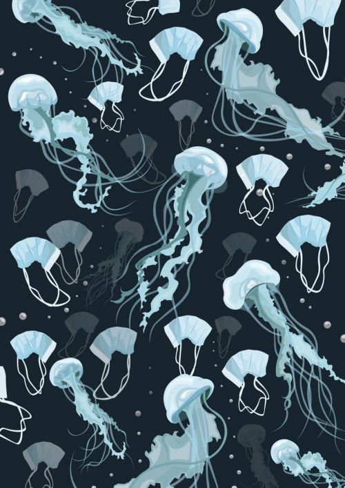 masks or jellyfish | evie caldwell