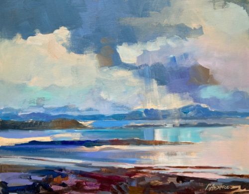 evening, western isles limited edition print by penelope anstice