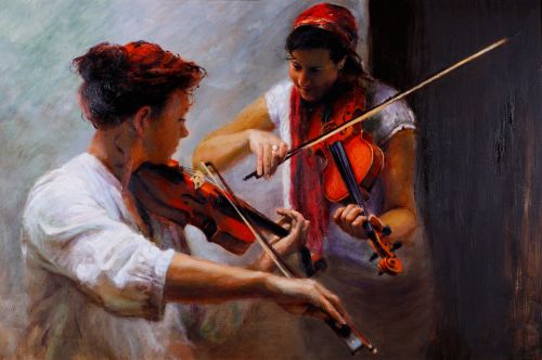 Duelling Fiddles | Andrew Sinclair
