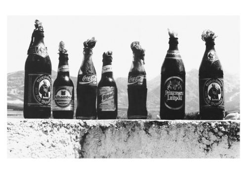 the water riot - molotovs - granada - spain - 1990 by rab lewin