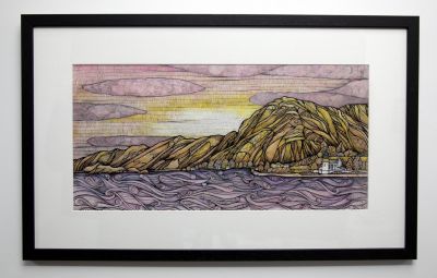 corran point lighthouse by jennifer guest