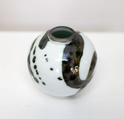 mini clear splash moonjar | tricia thom