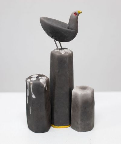 chris barnes | bird on columns III