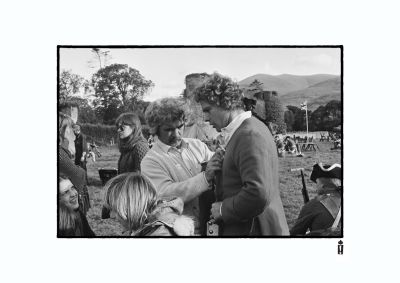 Chris Seddon check's Ryan's costume norrie maclaren