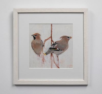 waxwings by ruth o'dell