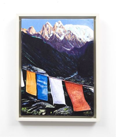 dawn base camp annapurna III by rob fairley