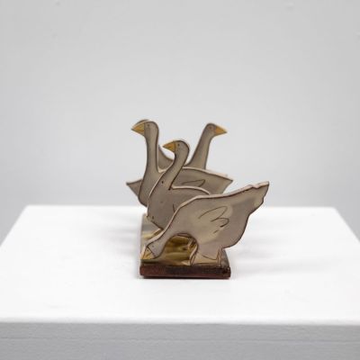 geese toast rack by michelle lowe