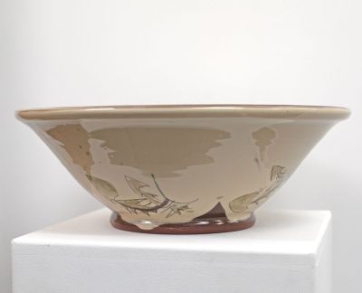 large serving bowl dandelion by michelle lowe