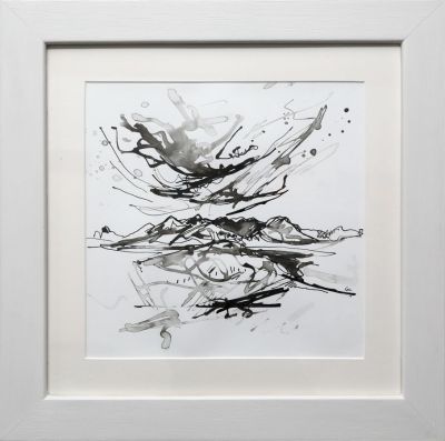 mountain ink line by lizzie rose