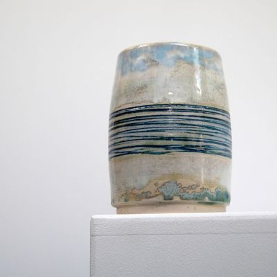 coastal vase by pam matthews