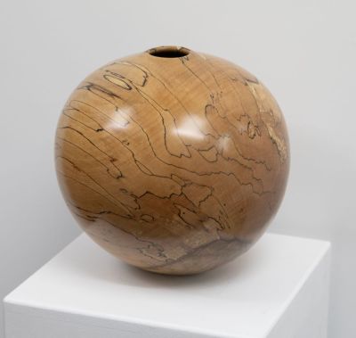 spalted beech vessel IV by angus clyne