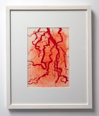 the trees turned red II by anna raven