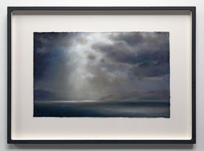 last light, morvern and mull from ardnamurchan by matthew draper