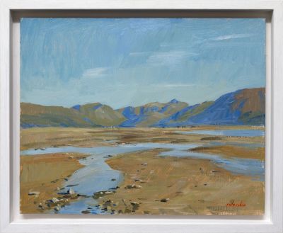 tide out, loch linnhe by hugo saloschin