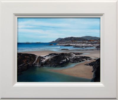 camus an lighe - the singing sands, ardnamurchan by niall logan