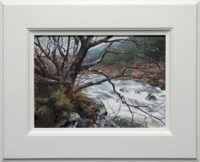 strontian river in spate by niall logan
