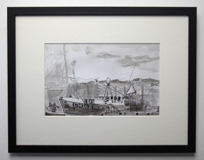 mallaig harbour by richard head