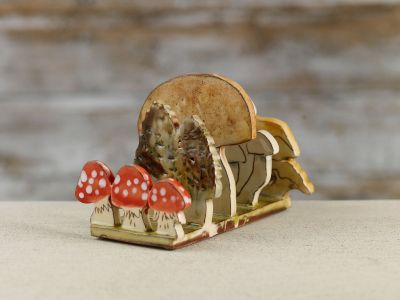 mushrooms toast rack by michelle lowe