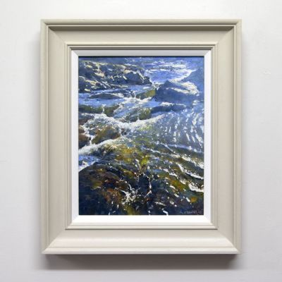 the river sligachan, isle of skye by david deamer