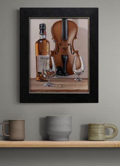 two empty glasses by brian henderson
