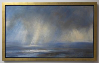 rain & light - skye from northern minch by zarina stewart-clark