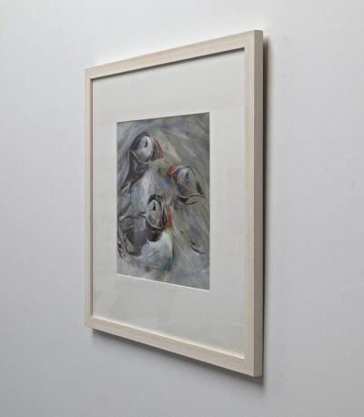 puffin study by lucy newton