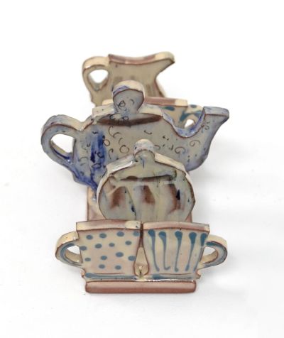 toast rack teaset by michelle lowe