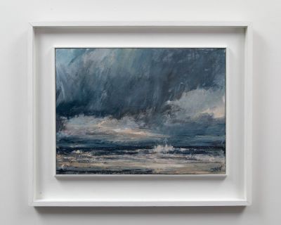 heavy skies in farr bay by jim wright