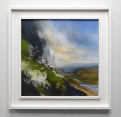 on the shoulder of beinn laiden by debbie loane