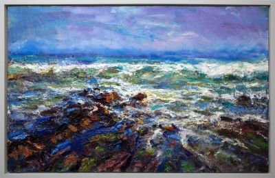shandwick bay surf by jonathan shearer