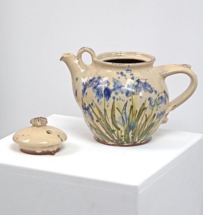 large teapot bluebell by michelle lowe