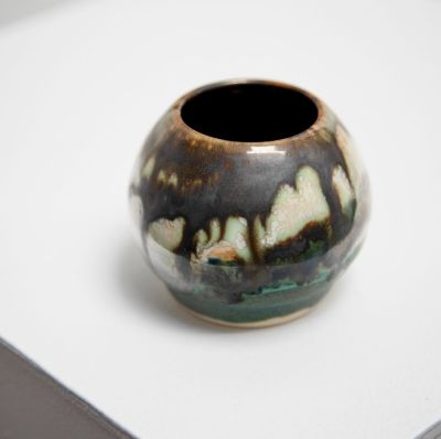 sea urchin moon jar I by pam matthews