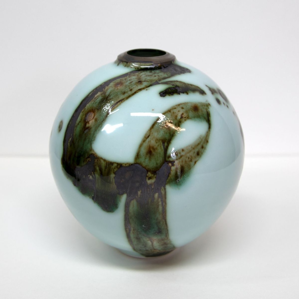 mini moon jar I by tricia thom