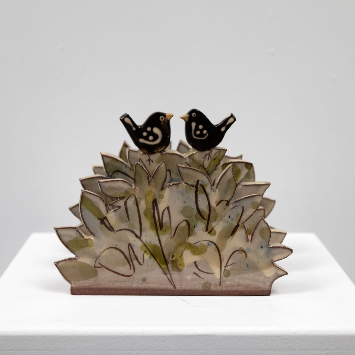 large letter rack bird pair by Michelle Lowe